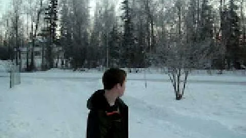 Boiling Water Freezes Before It Hits The Ground