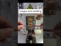 How to Weld Two Copper Wires Together (No Solder!) – HAIFEI Ultrasonic Machine #weldingmachine