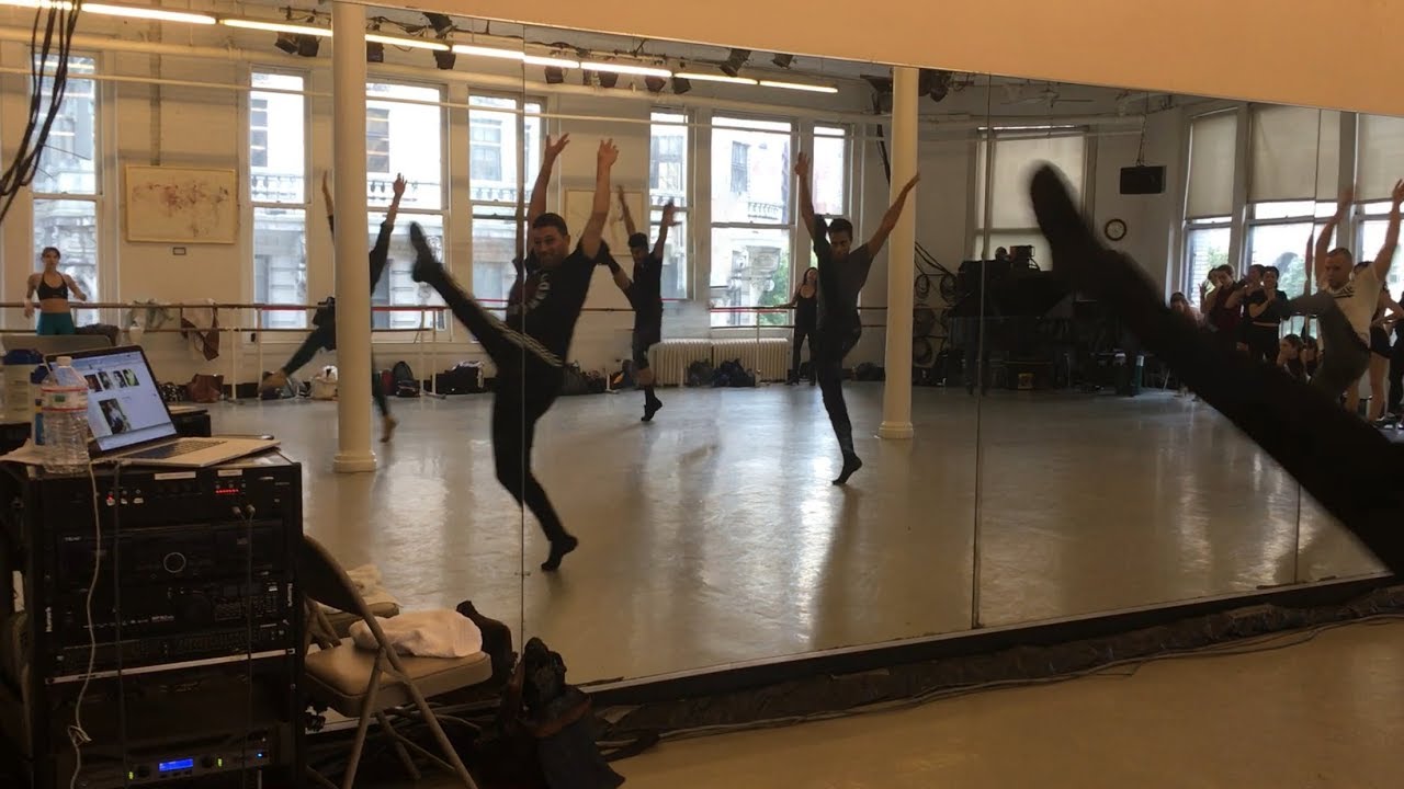 Class with joshua bergasse at steps on broadway youtube
