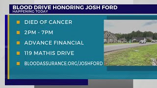 Blood drive honoring Dickson County man who died of cancer