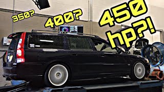 My Sleeper Volvo V70R Made WAY MORE POWER On The Dyno Than I Thought It Would