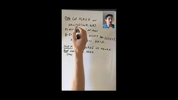 Products of Subgroups (Algebra 1: Lecture 3 Video 3)