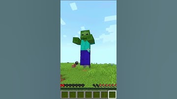 Minecraft But If I Jump Random Mob Spawns... #minecraft #shivamjetgaming