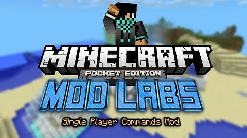 MCPE [0.9.4] MOD LABS: Single Player Commands Mod