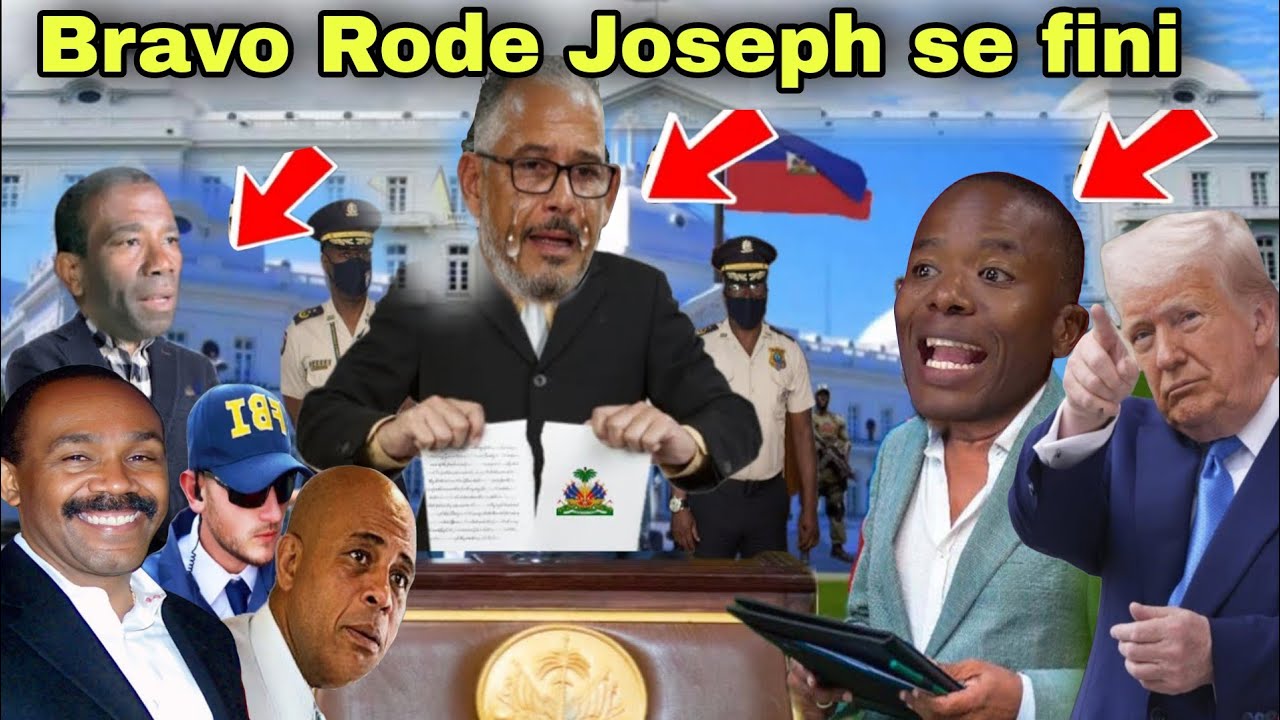 8 Mars Sa fék tonbe vin gade tout Moun Rode Joseph mande Etazini èd  Alix Demisyone barbecue deside 