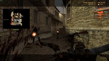 Counter-Strike: Source 15 VS 15 Bot Fight de_feat