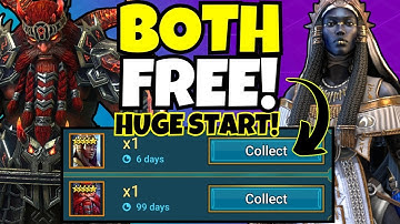 FREE Tholin & Tuhanarak - CRAZY Legendary Start!!! [Raid: Shadow Legends]