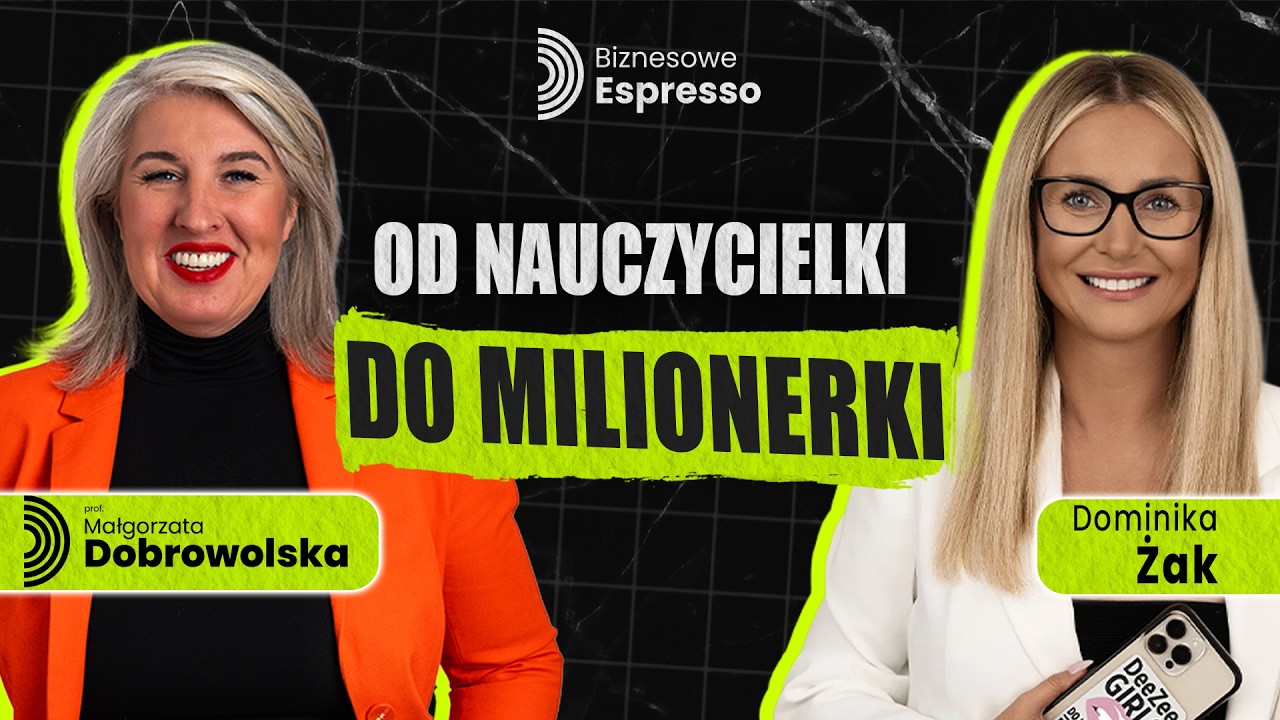 Mentalność milionera: Jak Dominika Żak zbudowała imperium na Instagramie? | Biznesowe Espresso
