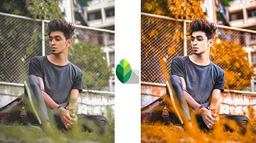 Orange Moody now in Snapseed 🔥|| Inspired from Nature Lightroom and Snapseed best editing tutorial