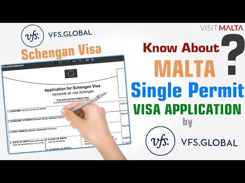 MALTA Work Visa Application by VFS Global, How to Fill Malta Work Visa Form Need by VFS Global Malta