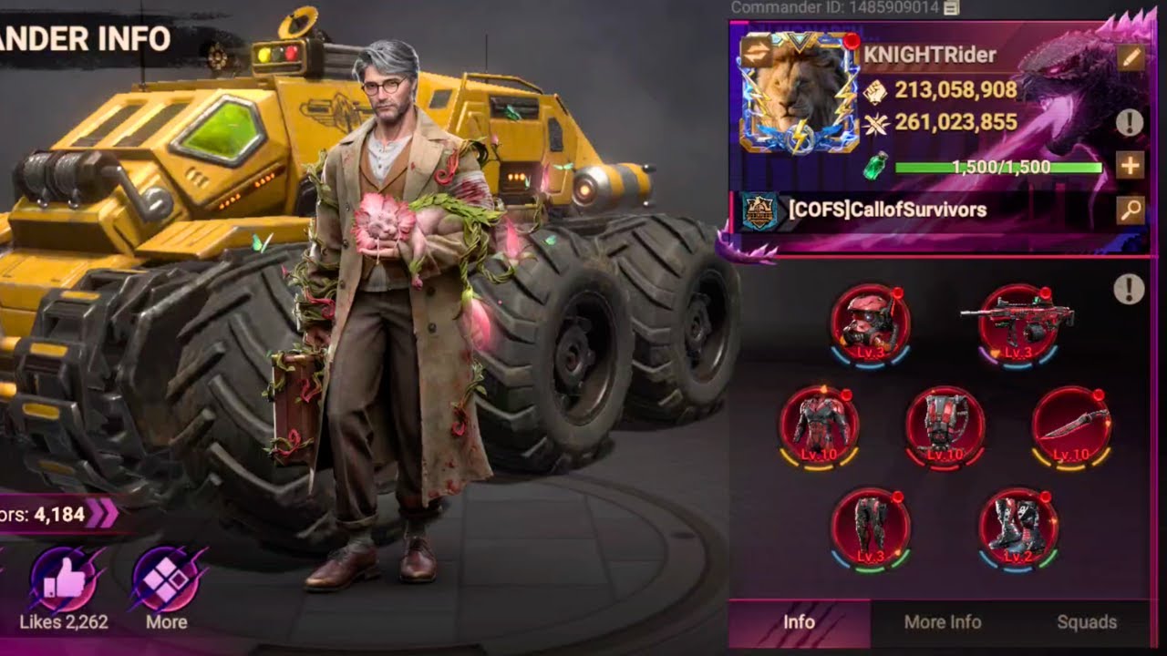 Обзор игрока Dolphin Spend Infantry Main Field/Garnisson в Doomsday Last Survivors