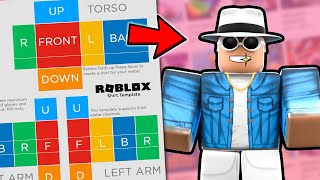 How to Create Your Own Roblox Clothing FREE  (2024)