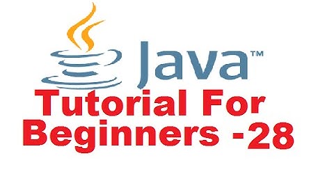 Java Tutorial For Beginners 28 - Abstract Methods and Classes
