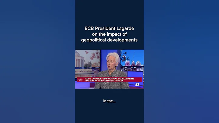 ECB President Lagarde on the impact of geopolitical developments