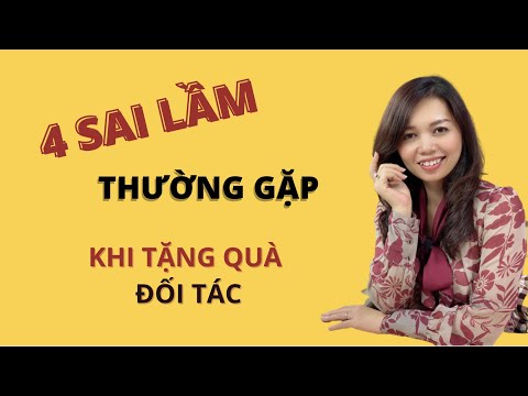 Video: Quà tặng tốt nhất bạn có thể cung cấp cho đối tác của bạn