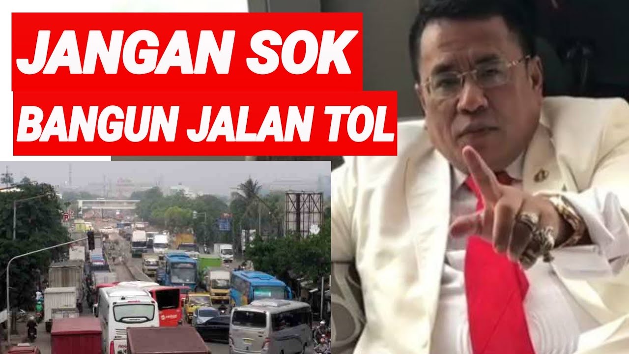 HOTMAN PARIS KRITIK PEMERINTAH:JANGAN SOK-SOK BANGUN JALAN TOL;HOTMAN PARIS KESAL;PILPRES 2019; - YouTube Terry Erman