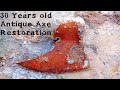 Restoration of an Old Axe | Antique &amp; Rusty | MetalicProjects