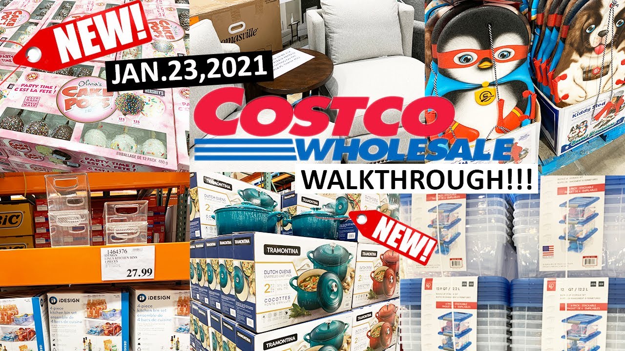 COSTCO WALKTHROUGH!!! *NEW ITEMS* JANUARY 23, 2021 heymamakay YouTube