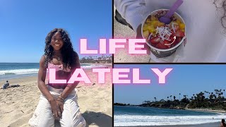 Vlog: Life Lately 🌊🩰 | Beach Day, Dance, + Clean With Me