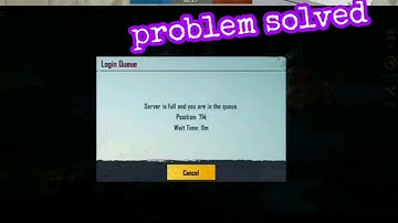 server is full and you are in the queue problem solved