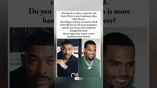 aaron pierre vs chris brown? 👀🔥 #aaronpierre #chrisbrown #celebritydebate #viral