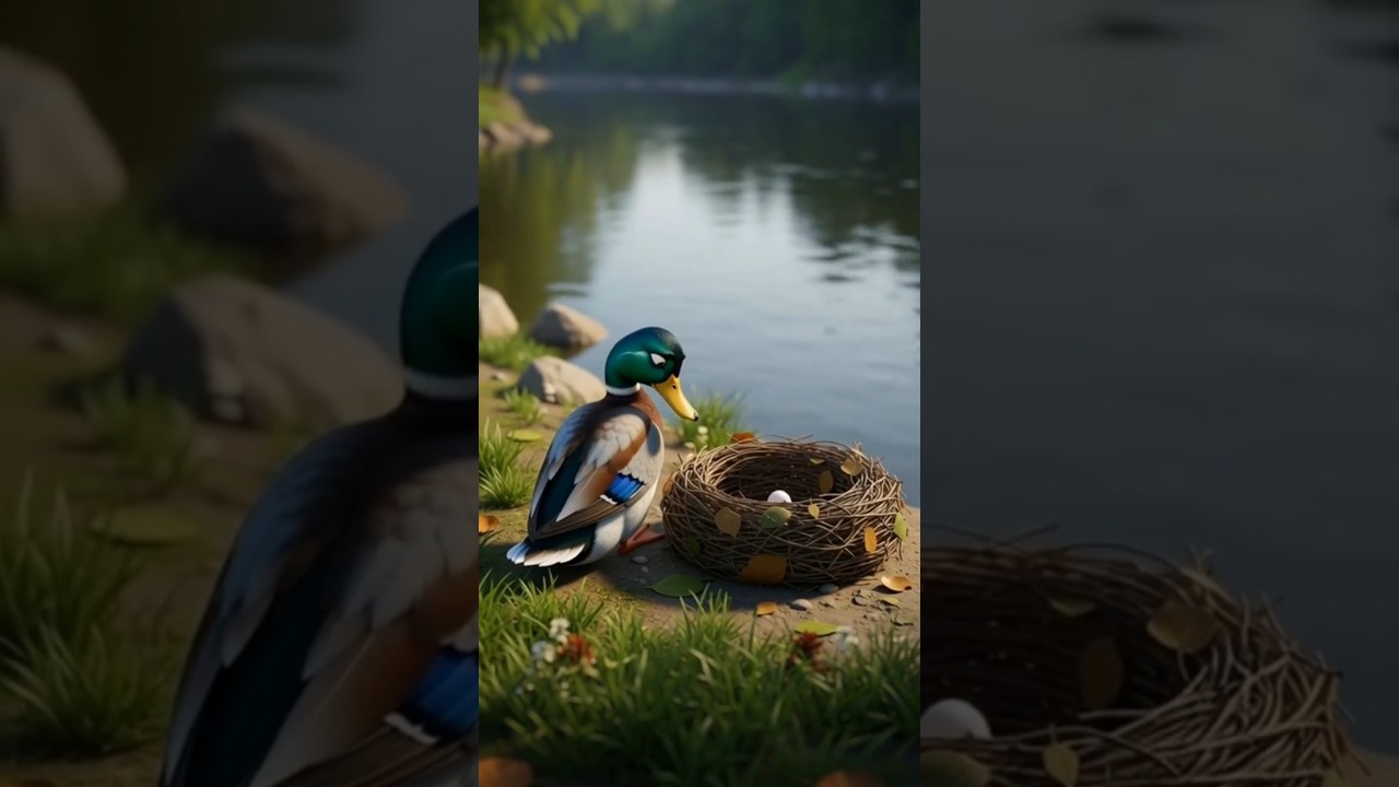 duck found a turtle egg but 😭 