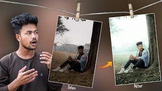 How to add REALISTIC fog in Natural Picture | Natural Photo Editing in Lightroom Mobile