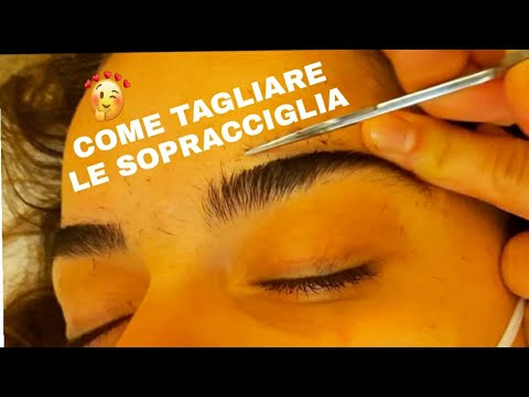 Video: 3 modi per tagliare le sopracciglia