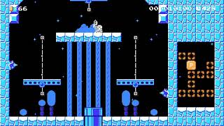 Blue Temple by ☆Valiorix☆ 🍄Super Mario Maker 2 | Switch 2 #dwp
