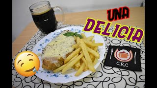 🍟🍟 SUPREMA a la SUIZA con PAPAS Fritas 🍗🍻 (de Bodegón) | Cocina de Restaurante en Casa