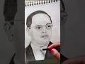 Dr bhimrao ambedkar ji ka sketch #drbhimraoambedkar #shorts #viralvideo #trandingshorts #drawing