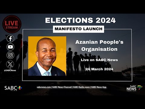 Azapo Election Manifesto Launch 2024 - YouTube