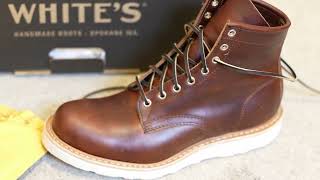 White's Boots - Springdale RETURNS! 9D C461 Last Seidel British Tan Double Shot leather
