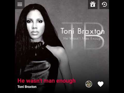Toni Braxton - He wasn't man enough (Version Skyrock)