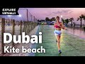 [4K] Dubai kite beach walking tour  | UAE