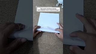 Tips cepat membuat amplop saat dadakan mau ke acara kondagan #tips #fypシ #shortvideo