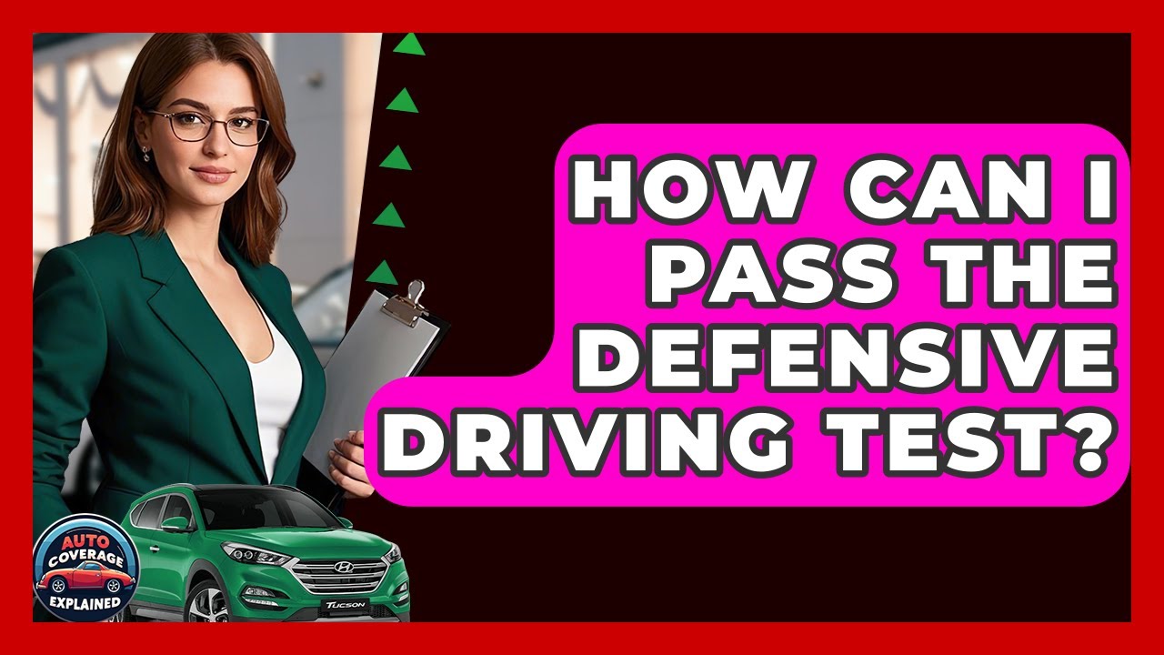 How Can I Pass The Defensive Driving Test? - Auto Coverage Explained ...