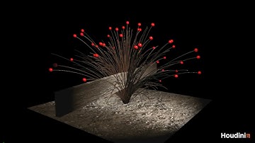 Houdini 19.5 - ballisticpath and vellum