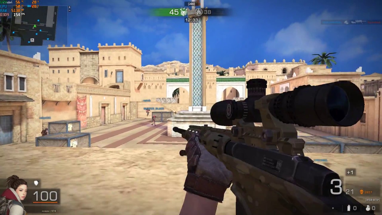 Black Squad : SNIPER MSR NEWBIE THAILAND