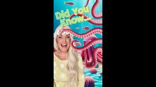 Did You Know? Octopuses Have 9 Brains! 🐙 | Fun Fact with Miss Daisy