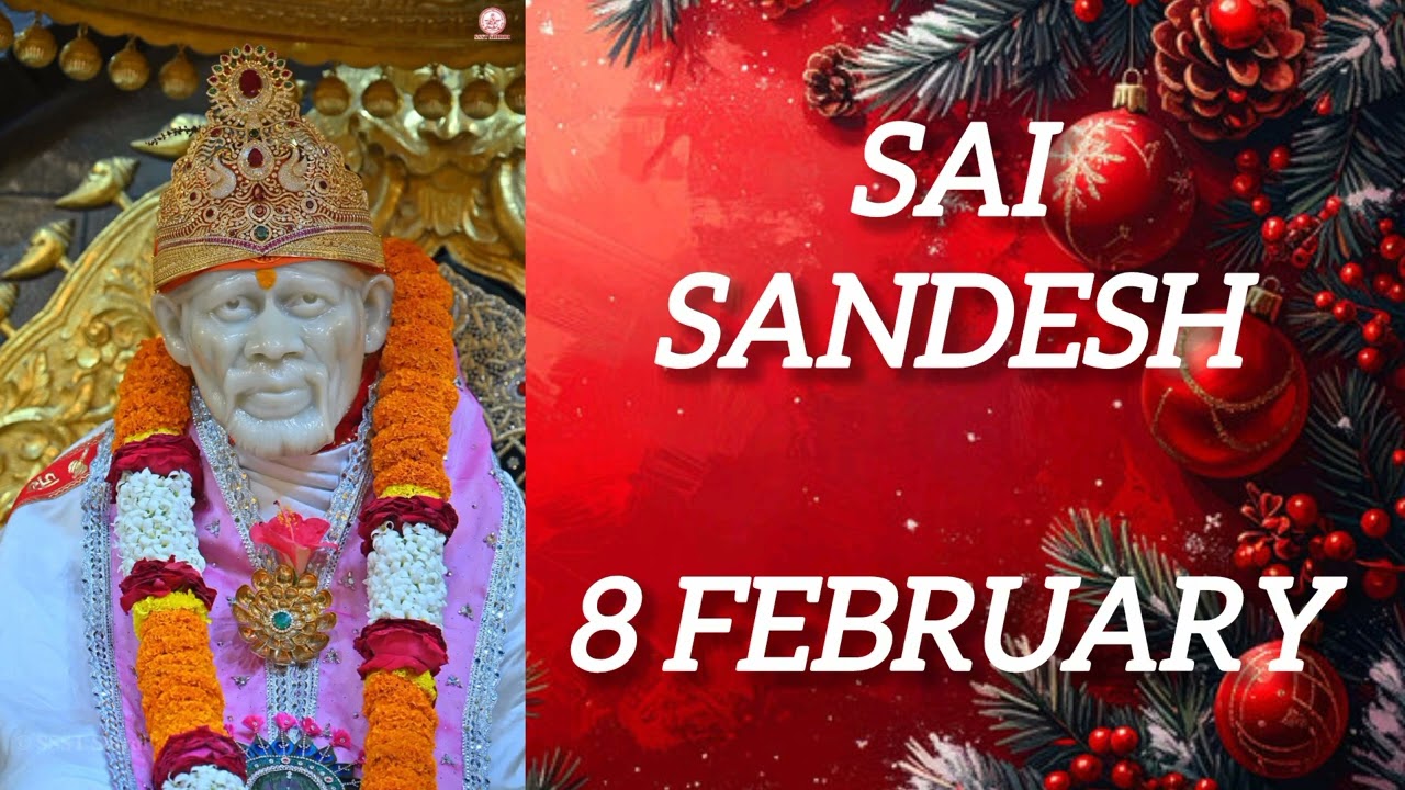 SAI SANDESH || 8 FEBRUARY 2026
