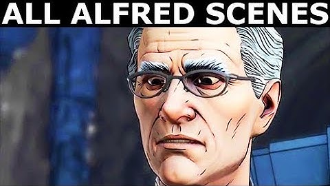 All Alfred Scenes - BATMAN Telltale Season 2 The Enemy Within (No Commentary)