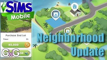 The Sims Mobile- Neighborhood Update [NOV 2019]