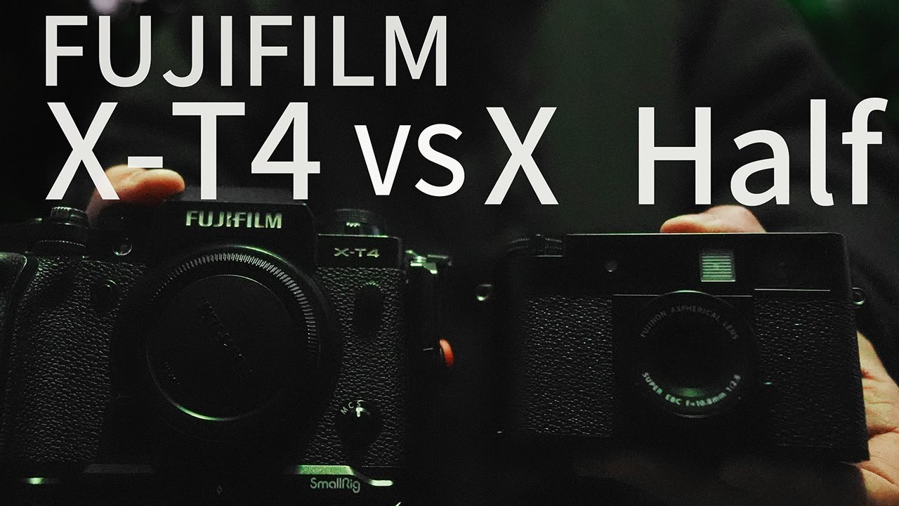 【富士フイルム】X-T4 VS X Half あなたはどっち派？