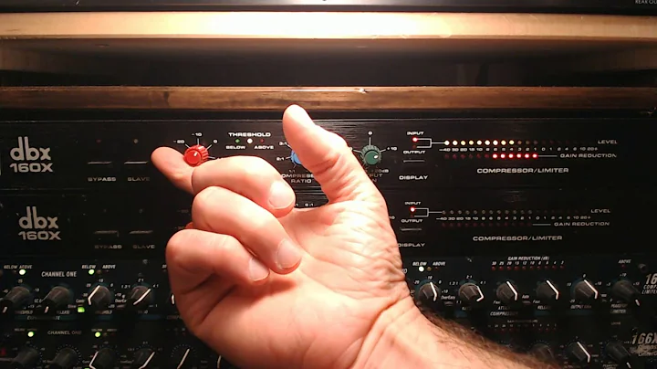 (Test) dbx160x Compressor - Demo - Mono Drum Overhead