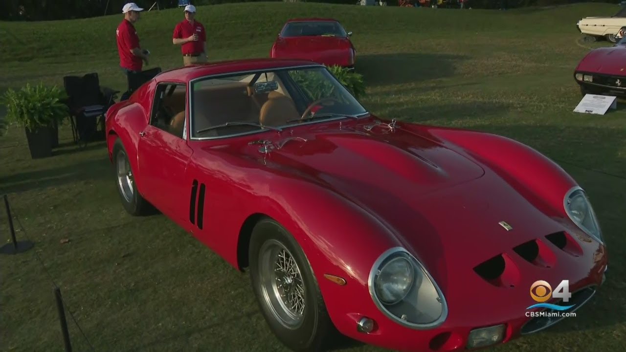 1962 Ferrari 250 GTO Series 1 On Display At Boca Raton Concours d'Elegance