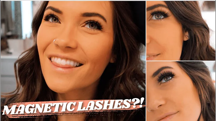 TRYING MAGNETIC LASHES?! ✨ || Glemnetic First Impression *HONEST* Review - Do They Actually Work?!