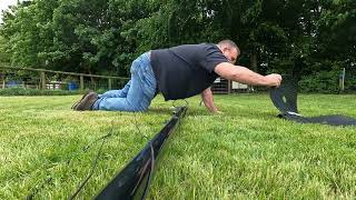 Vertical Antenna Lawn Mower Protection Thing