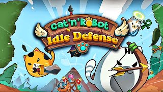Cat'n'Robot: Idle Defense - Grow Castle TD PVP (Gameplay Android) screenshot 4
