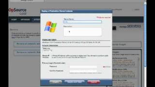 Opsource Cloud Server Overview